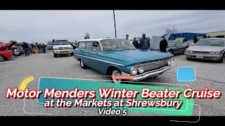 Motor Menders Winter Beater Cruise 2024 Video 5 1964 Chevy Wagon 57 Chevy Conv Project and More [upl. by Holna949]