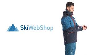 Picture Naikoon ski jacket men dark blue [upl. by Alphonse376]