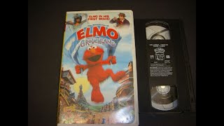 Opening To The Adventures of Elmo In Grouchland 1999 VHS [upl. by Brenner]