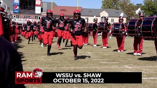 Football Highlights WSSU vs Shaw [upl. by Ajnat]