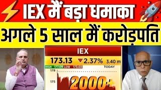 iex share latest news  iex share target  indian energy exchange share analysis iex share price nse [upl. by Bradan52]