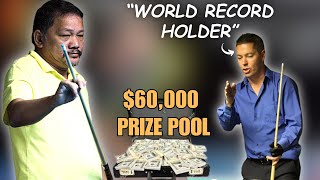 RECORD HOLDER ng AMERIKA PINATIKIM ng MAGIC ni EFREN REYES NATULALA NALANG [upl. by Kolk815]