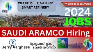 Saudi Aramco company hiring  apply online in Aramco company  salary  work visa​  2024 [upl. by Wojcik]