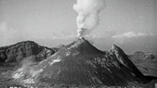 Eruption Of Mt Vesuvius 1944 [upl. by Ydoc]