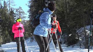 Langlaufen Toblach nach Cortina und zurück [upl. by Missi]