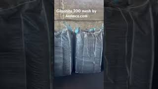 Gilsonite powder for oil well drilling mud additives for fluid loss control and cementing gilsonite [upl. by Anilrats]