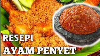 Resepi Ayam Penyet  Resepi Sambal Ayam Penyet [upl. by Finny450]