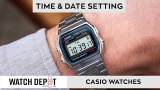 How To Change The Time On Casio Watches [upl. by Donna]