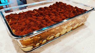 Tiramisu Bez JAJA  Tiramisu Recipe No Eggs [upl. by Sedlik]