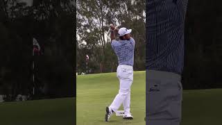 Hideki Matsuyama iron swing face on golf pgatour hidekimatsuyama golfswing [upl. by Annoval]