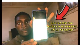 How to fix Samsung blinking screen or Dotline screen s8s9notea series [upl. by Kamilah962]