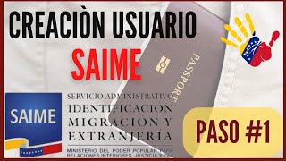 👉REGISTRO ➕ RECUPERACION DE USUARIO SAIME  PASO A PASO  GUIA PRACTICA 2022 [upl. by Soma]