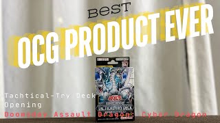 Best OCG Product of 2024 Can the TCG handle this  YuGiOh OCG Tactical Try Deck Cyber Dragon OP [upl. by Andriana]