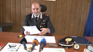 NUOVO COMANDANTE DEL REPARTO TERRITORIALE DI CARABINIERI FORESTALI DI PARCO  MARCELLO RUSSO [upl. by Mackie]