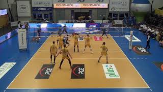 Mateusz Bieniek 8 aces against Verva Warszawa [upl. by Ahouh]