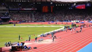 Glasgow 2014 Mens 400m Round 1 Heat 1 [upl. by Aihsela259]