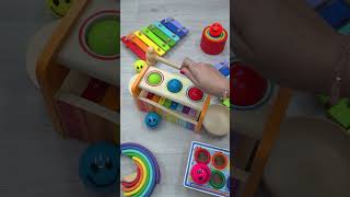 🌈 Xylophone🔨Balls 🌈 Hammer xylophone dominogirl satisfying [upl. by Ehcrop949]