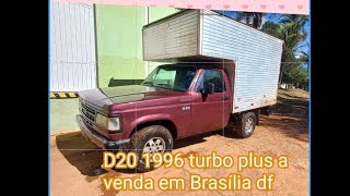 D20 1996 turbo plus a venda em Brasília df confira Bau [upl. by Ozneral]