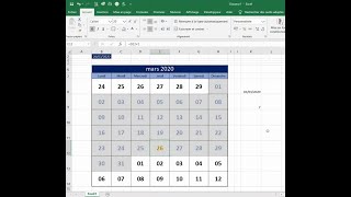 Excel  Astuces et format conditionnel pour un calendrier perpétuel [upl. by Anoirtac]