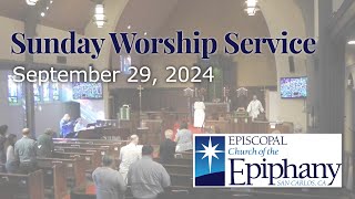 Sep 29 Episcopal Worship  Epiphany San Carlos [upl. by Leilani]