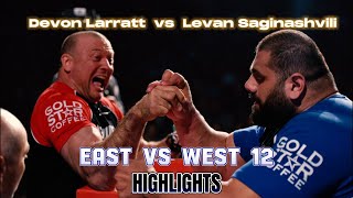 Devon Larratt vs Levan Saginashvili HIGHLIGHTS levansaginashvili devonlarratt [upl. by Burrows156]