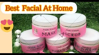 How To Do Best Facial at Home in 15 MinutesDanbys Products Review 2020Quick Facial [upl. by Tlevesor620]