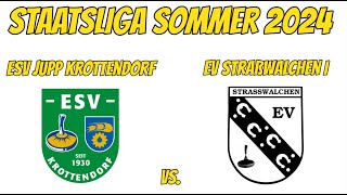 Staatsliga Stocksport Sommer 2024  ESV JUPP Krottendorf vs EV Straßwalchen I [upl. by Anaed]