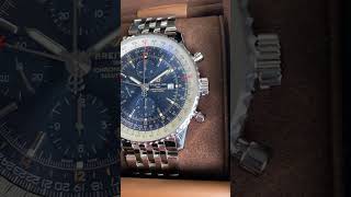 Breitling Navitimer Chrono GMT 46 A24322121C2A1 2021 Watch [upl. by Nyltac]