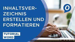 Tutorial Microsoft Word Inhaltsverzeichnis erstellen und formatieren [upl. by Ardelia]