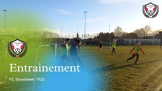 Entrainement u12 à Pierebad 12042023  FC Strombeek 1932 [upl. by Rehteh]