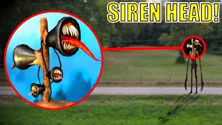 Drone Catches SIREN HEAD IN REAL LIFE HES ACTUALLY REAL [upl. by Anirazc]