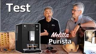 Une machine à café grain abordable  La Melitta Purista Pure Black [upl. by Idola]