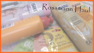 Rossmann Haul  FranzisPflegeKiste [upl. by Fedirko]