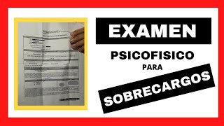 Examen médico para sobrecargos  Te cuento MI EXPERIENCIA ♥ ¿Cómo es  ¿Qué te preguntan [upl. by Carline]