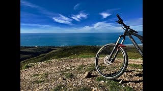 Montana De Oro Hazard Peak Mountain Bike Trail Los Osos Morro Bay [upl. by Bobby]