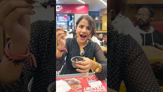 Rs 100 Food Challenge In KFC 😱🍗 100 rs food Challenge At KFC shorts ashortaday [upl. by Bowrah]