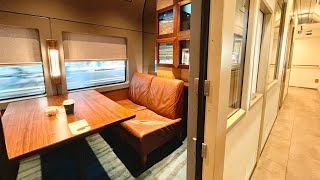 Hard to Book Sophisticated Limited Express Train in Japan  Private Compartment [upl. by James]