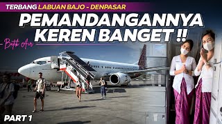 Pesawat Batik Air Mendarat di Bandara Komodo Labuan Bajo [upl. by Nimad]