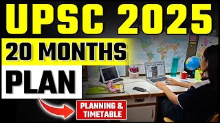 20MonthTimetable amp Planning for UPSC IAS 2025  OnlyIAS [upl. by Blondie296]