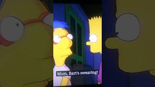 The Simpsons quotMom Barts swearingquot WELCOME THRILLHO [upl. by Nalda]