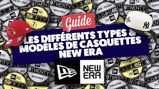 Guide New Era Comment reconnaître différents modèles et formes de casquettes 59fifty 9forty [upl. by Airrej792]