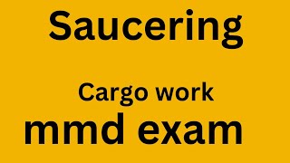 Write short note on saucering cargo work mmd exam securing arrangements in filled compartment [upl. by Mulry]