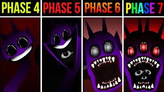 Phase 4 VS Phase 5 VS Phase 6 VS Phase 7 in Incredibox Sprunki [upl. by Sirois972]