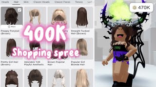 200K ROBLOX SHOPPING SPREE 🤩😱🛍️ [upl. by Cahilly]