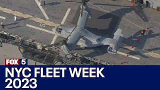 Fleet Week 2023 kicks off in NYC [upl. by Ricard]