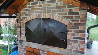 How to Build a Brick Grill [upl. by Leihcey]