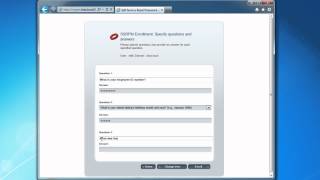 User Enrollment in Tools4vers Self Service Reset Password Management SSRPM [upl. by Schluter]