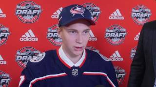 2017 NHL Draft Pick 86 Daniil Tarasov [upl. by Gniliem]