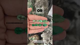 Emerald Gem Secrets How Color Affects Price Vivid Dark VS Light Green Which Emerald is Worth More [upl. by Subak147]