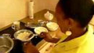 Afrikaans Domestic Worker Sinah maak pap [upl. by Suiramaj]